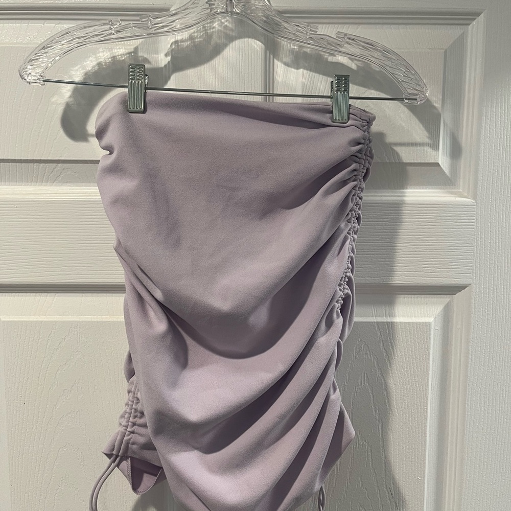 Zara Strapless Ruched Top